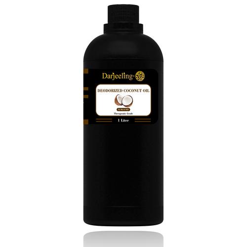Foto Produk 1l Deodorized Coconut Oil 100% Murni | Minyak Kelapa Carrier Oil dari Darjeeling Store