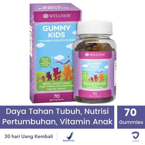 Gambar WELLNESS GUMMY KIDS - MULTIVITAMIN 70 TABLET KUNYAH dari Jovee Jakarta Timur Tokopedia