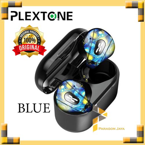 Foto Produk Plextone 4Life TWS Music & Gaming Wireless Earbud 5.0 EDR IPX5 - Biru dari ParagonJaya