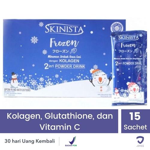 Gambar FROZEN COLLAGEN 2 IN 1 POWDER DRINK KOLAGEN, GLUTATHIONE, DAN VITAMIN - 1 Box dari Jovee Tokopedia