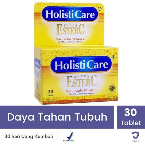 Gambar HOLISTICARE ESTER C - VITAMIN C 320MG - Daya Tahan Tubuh- 30 Tablet dari Jovee Tokopedia