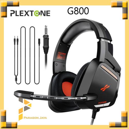 Foto Produk PLEXTONE G800 Headset Gaming Headphones LED Light E-sports Over Ear - Hitam dari ParagonJaya
