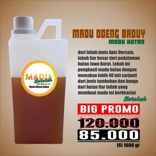 Foto Produk madu odeng baduy asli 1 kg dari Anugerah Nusantara