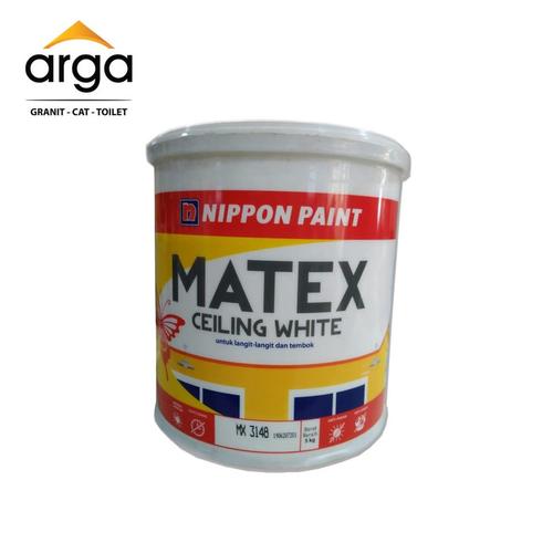 Foto Produk MATEX CAT PLAFON 4.5 KG MX3148 CEILING WHITE dari ARGA Bahan Bangunan