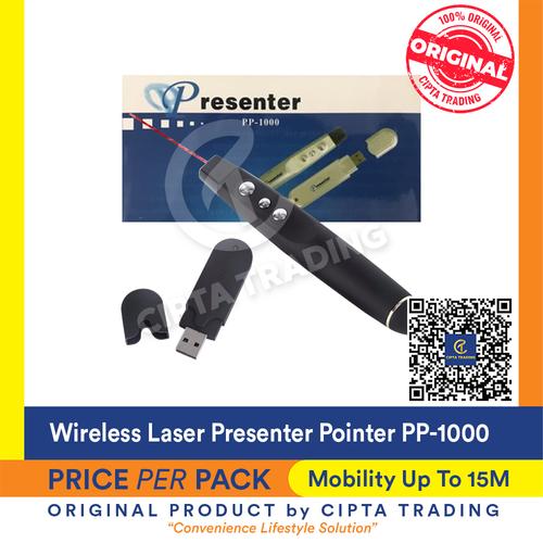 Foto Produk Wireless Laser Presenter/Pointer PP1000 dari Cipta Trading
