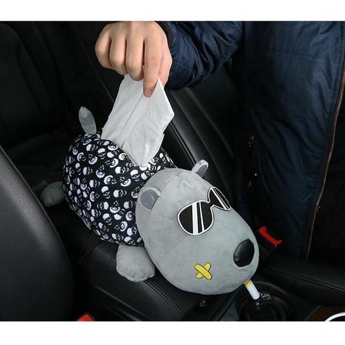 Foto Produk Tempat Kotak Tisu Mobil/Boneka Snoopy Gantungan Gentleman Car Tissue - Smoking dari Gentleman Car