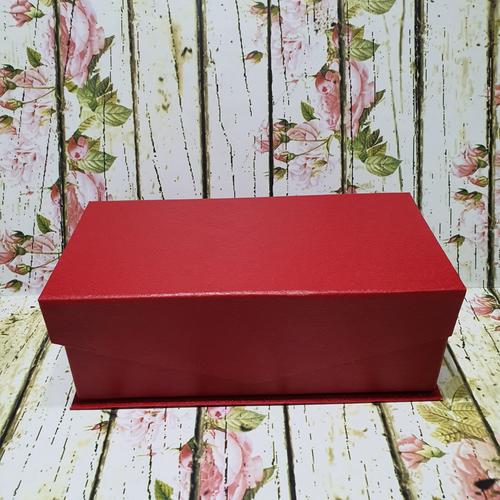 Foto Produk box magnet dasi 11x22x8cm / kotak kue lapis separo - RED GOLD dari etc shopline