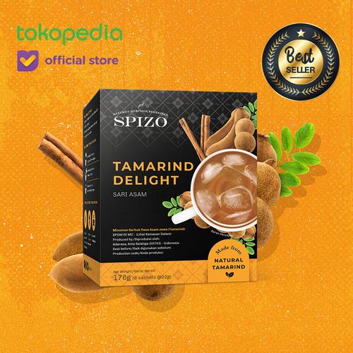 Foto Produk Tamarind Delight (Sari Asam) 8 Sachet Minuman Bubuk / Box dari SPIZO