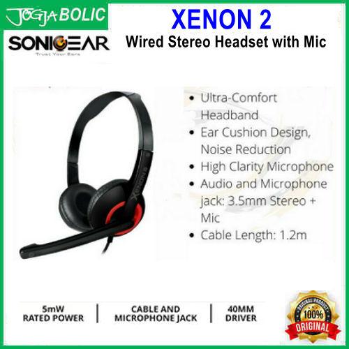 Wired Stereo Headset with Mic 