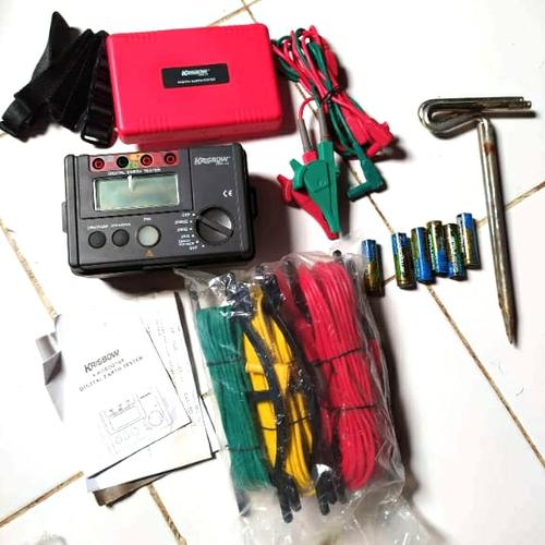 Jual DIGITAL EARTH TESTER KRISBOW KEW06768 ORIGINAL Jakarta Pusat Asia Electrik Tokopedia