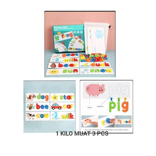 Foto Produk Spelling Game Mainan Edukasi Mengeja Kata - Spelling Game dari nicky888