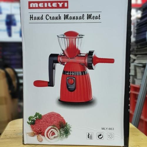 Foto Produk Penggiling Daging Manual Meiley Mly 663 / Giling Daging Manual dari Vintaco