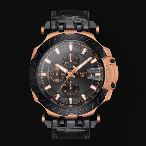 Jual Tissot T-Race Automatic Chronograph T115.427.37.051.01 Hitam Rosegold  - Jakarta Timur - La Grace | Tokopedia