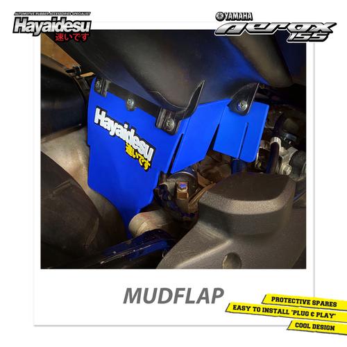 Foto Produk Hayaidesu AEROX Mudflap Penahan Lumpur aksesoris variasi kepet - Biru dari Hayaidesu Indonesia