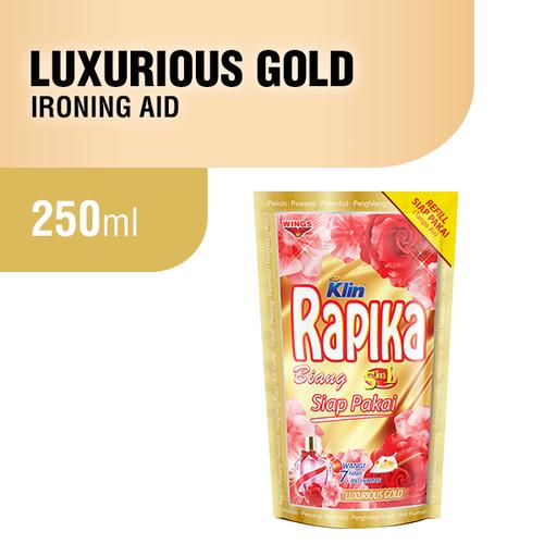 Foto Produk Rapika Biang Pelicin dan Pewangi Luxurious Gold 250 ml dari Wings Official Store