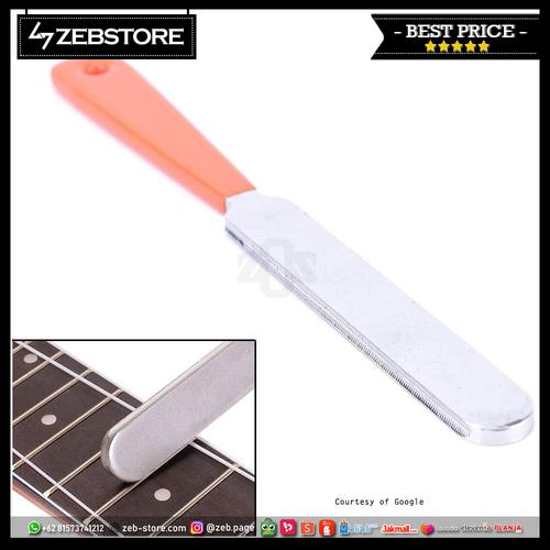 Foto Produk Fret Guitar Crowning Tools File Narrow Dual Cutting Edge dari Zeb Hobbies Store