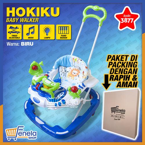 Foto Produk Baby Walker Hokiku 3877 - Biru dari Fenela shop