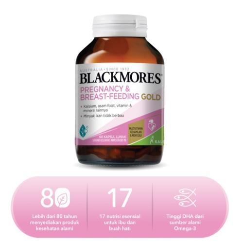 Foto Produk Blackmores Pregnancy & Breast - Feeding Gold (60) dari Biang Laris