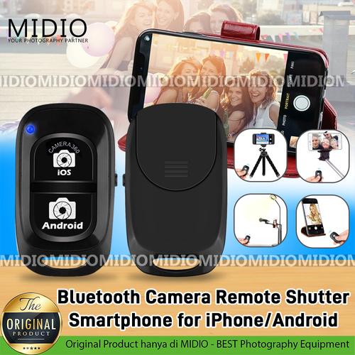 Foto Produk Bluetooth Camera Remote Shutter Smartphone for iPhone/Android dari Midio