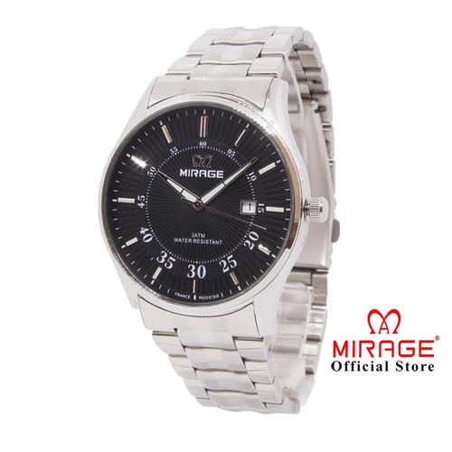 Foto Produk Jam Tangan Mirage Laki Original Silver 8231M Smartcasual Bergaransi dari Mirage Watch