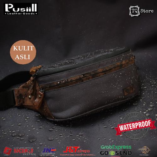 Foto Produk Tas Selempang Pria Kulit Asli Pusiill Anti Air Waterproof Ori Distro dari TQSTORE9