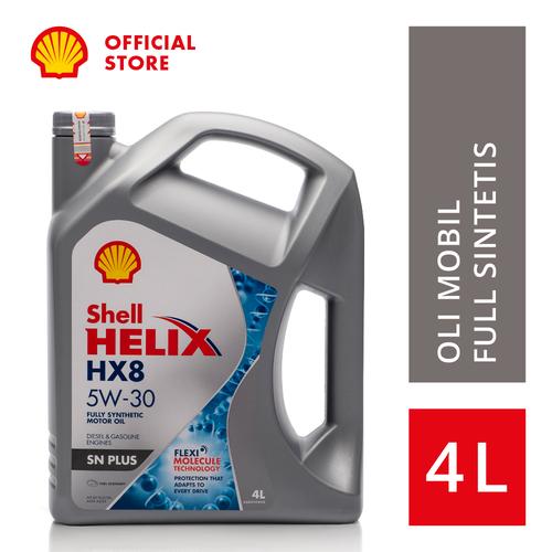 Foto Produk Oli Mesin Mobil Shell Helix HX8 5W-30 (4L) dari SHELL Indonesia