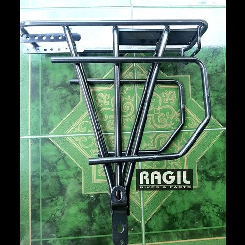 Foto Produk BONCENGAN SEPEDA TOURING BELAKANG RAK BAGASI MTB PANIER BELAKANG dari ragilbikes&parts