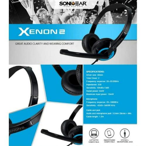 Jual Headset Headphone Gaming Sonicgear 