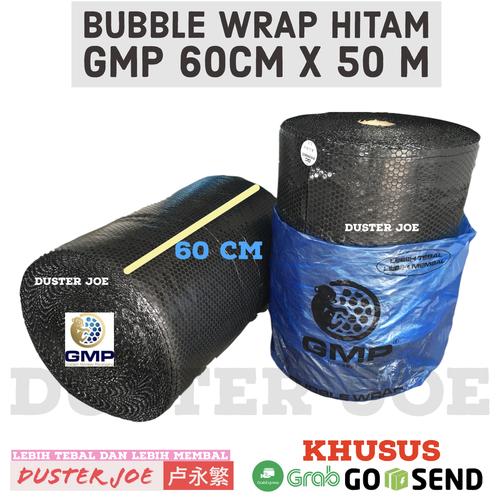 Foto Produk Bubble Wrap Hitam GMP 60CM X 50M Khusus GOSEND / GRAB PER 1 ROLL dari Duster Joe