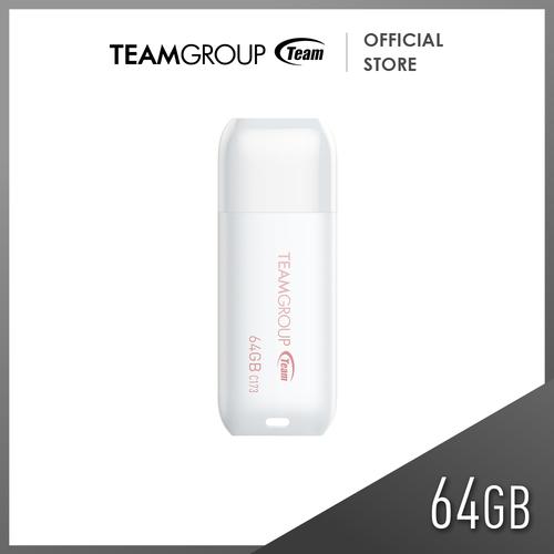 Foto Produk TEAMGROUP USB Flashdisk C173 64GB 2.0 White dari Teamgroup Official Store