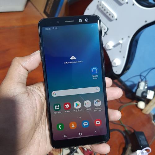 Jual Handphone Hp Samsung Galaxy A8 2018 Second Seken Bekas Murah Kab Bekasi Multishopbks01 Tokopedia
