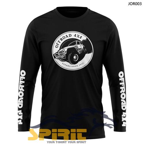 Jual baju kaos offroad jeep wrangler 