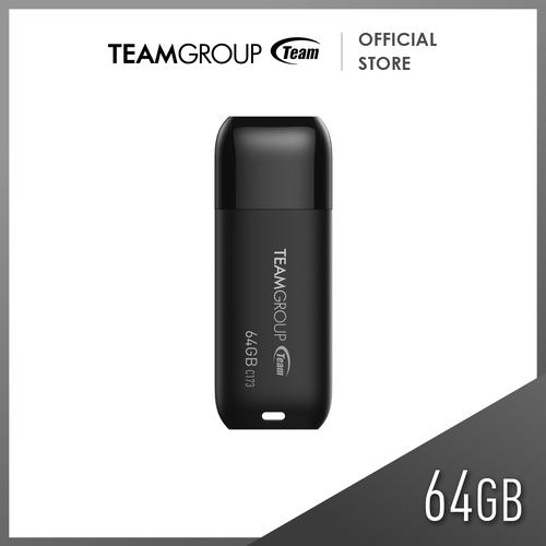 Foto Produk TEAMGROUP USB Flashdisk C173 64GB 2.0 Black dari Teamgroup Official Store