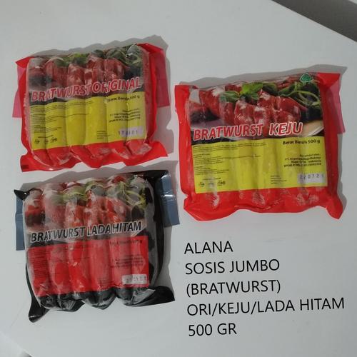 Foto Produk ALANA - SOSIS SAPI /BRATWURST JUMBO - BRATWURST ORI dari Marza Go