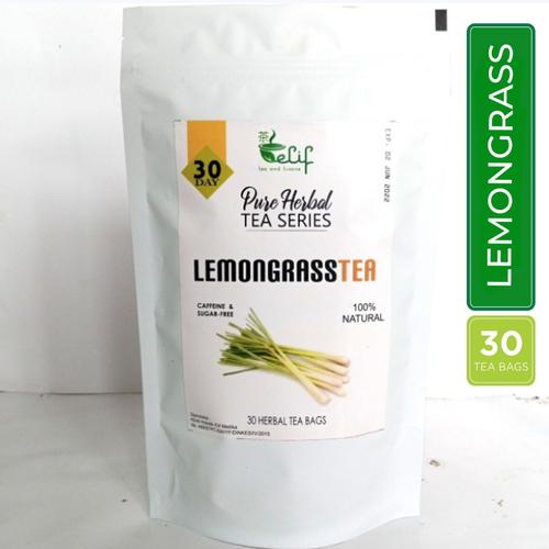 Foto Produk LEMONGRASS TEA : TEH SERAI ISI 30 TEA BAG (PURE 100% ORGANIC) dari elif Tea & Tisane