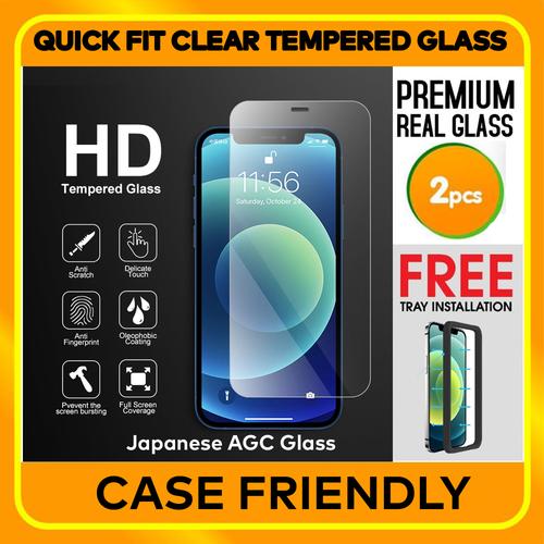Foto Produk iPhone 12 Pro Max / Pro / 12 Mini CLEAR TEMPERED GLASS (2Pack) W/ Tray - iPhone 12ProMax dari Spigen Indonesia