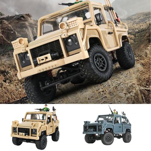 Foto Produk MN-96 MN96 RSOV 2.4G 4WD Scale 1/12 RC Car Military Truck RTR - Abu-abu dari RCmania Hobby