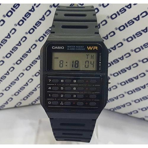 Jam Tangan Casio Calculator Original 