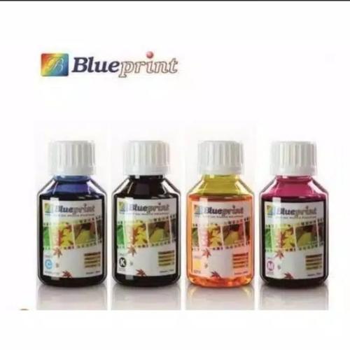 Foto Produk Tinta blue print epson/canon 100ml Black yellow mageta cyan dari salfacom