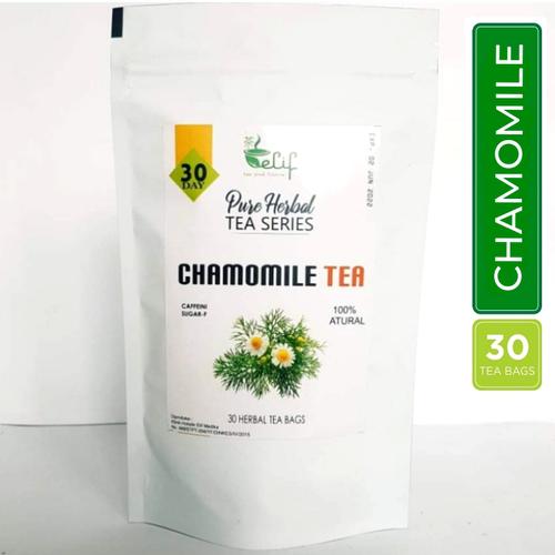 Foto Produk Chamomile Tea : Chamomile Flower Tea / Teh Bunga Camomile (30 Tea Bag) dari elif Tea & Tisane