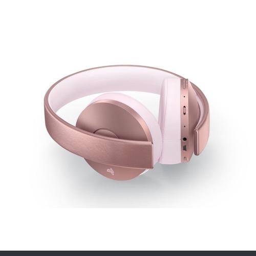 Jual ps4 sony gold wireless headset 
