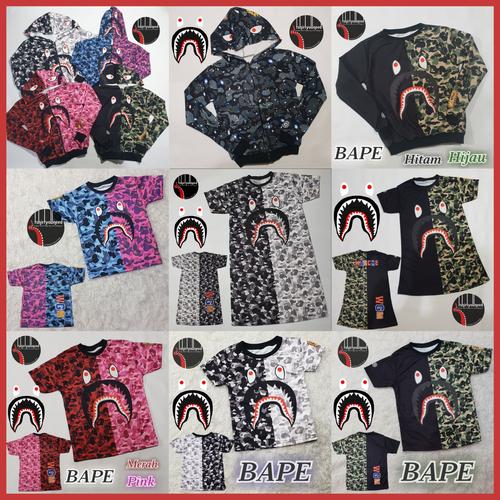 Foto Produk Jaket Anak FullPrint Bape Army - Kosong, Kids dari Tshirtyouneed