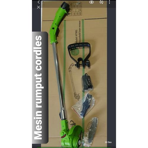 Foto Produk JLD Mesin Potong Rumput Baterai Cordless 12 Volt Brush Cutter Uchida B dari TOKO BESI TIMUR JAYA