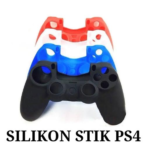 Foto Produk SILICON STIK PS4 - WarnaPolos dari Super-Gameshop