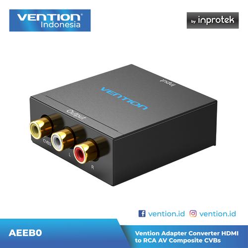 Foto Produk Vention Adapter Converter HDMI to RCA CVBs AV Composite dari Vention Indonesia