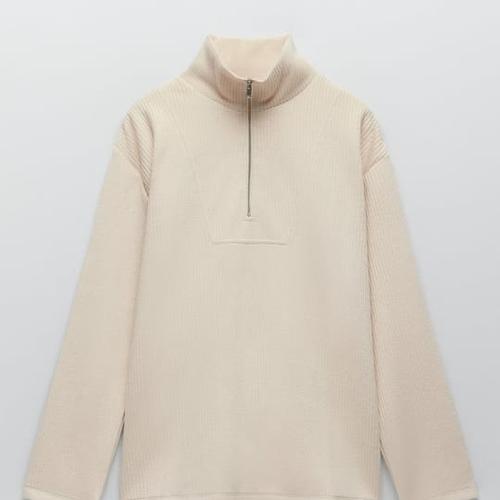 Jual zara soft sweater size M - Kab 