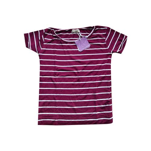 Foto Produk Lumik Maroon Stripe Tee - 3-4 tahun dari Lumik Baby Shop