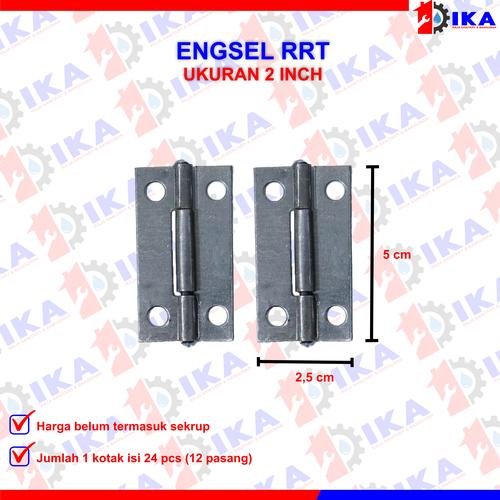 Foto Produk Engsel tipis 2" RRT murah / isi 1kotak 24pcs grosir serbaguna kuat bgs dari Indokaryaabadi