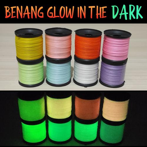 Foto Produk Benang Fosfor Menyala GID Glow in The Dark Thread - Pink dari Timor Gear