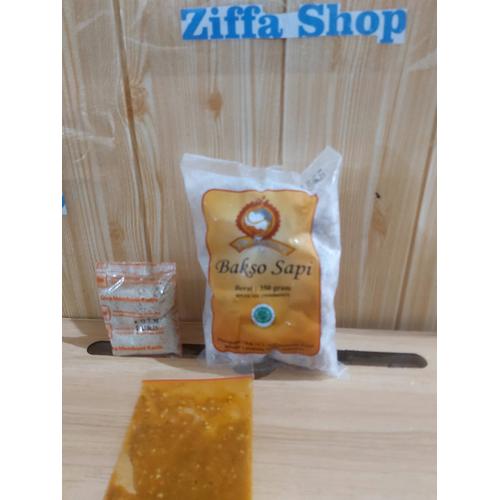 Foto Produk Bakso Sony Kecil 30 Butir + Bumbu Baso Son Haji Lampung Daging Sapi dari Ziffa_Shop